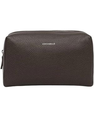 Coccinelle Soft Kosmetiktasche - Braun