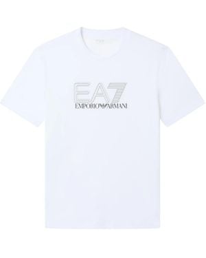 EA7 T-Shirts - White
