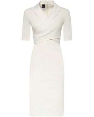 Pinko Midi Dresses - White