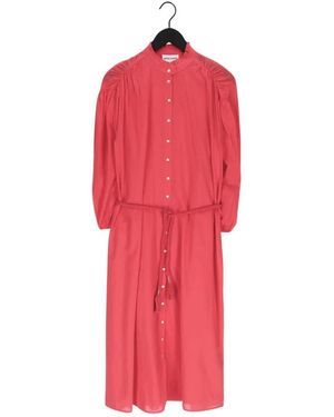 Antik Batik Kleedjes ,Roze Jurken Oggy Longdress - Rood