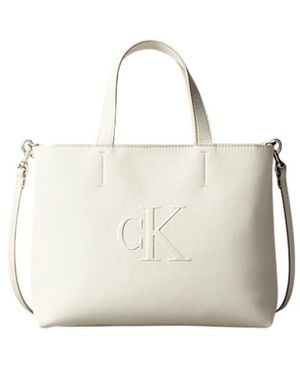 Calvin Klein Tote Bags - Blanc