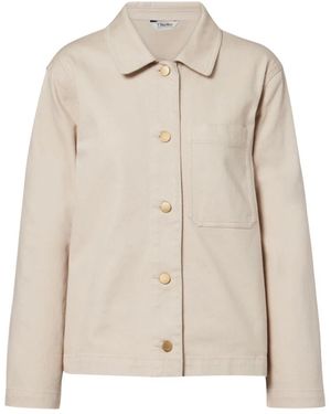 Max Mara Fascino Overshirt - Naturel