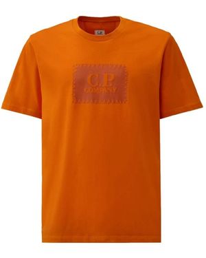 C.P. Company T-Shirts - Orange