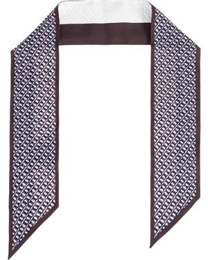 Tory Burch Seidenschal - Lila