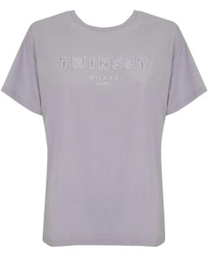 Twinset T-Shirts - Purple