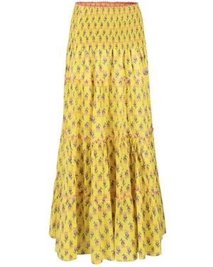 Place du Soleil Maxi Skirts - Giallo