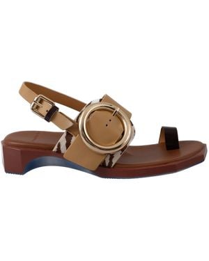4Ccccees Schoenen ,Veelkleurig ,Leer Follin Torus Sandal - Bruin