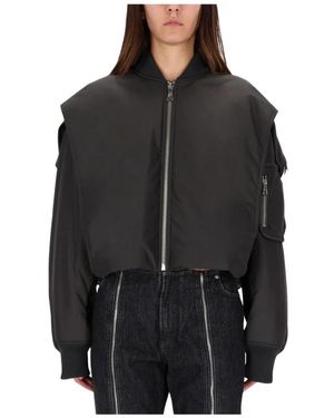 Jean Paul Gaultier Bomber Jackets - Black