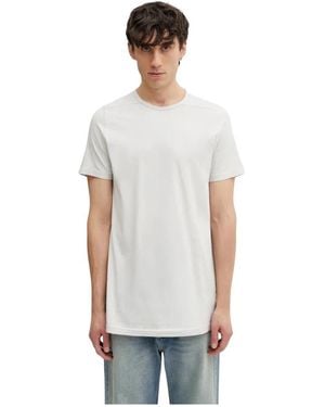 Rick Owens Tops ,Wit ,Katoen Level T-Shirt