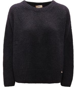 Herno Round-Neck Knitwear - Black