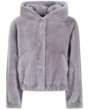 Blancha Faux Fur &Amp; Shearling Jackets - Grau