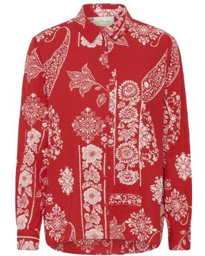 Cream Shirts - Rojo