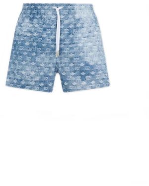 DSquared² Badmode ,Veelkleurig ,Polyester Beachwear - Blauw