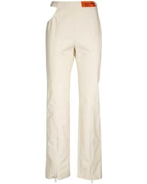 Heron Preston Katoenen Straight-Leg Broek Met Uitgesneden Details - Naturel