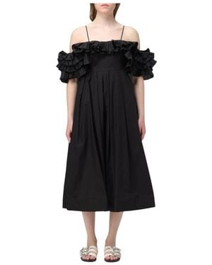 MEIMEIJ Midi Dresses - Black