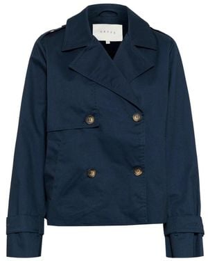 Kaffe Light Jackets - Blue