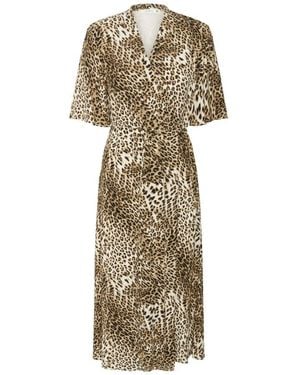 Gestuz Wrap Dresses - Natural