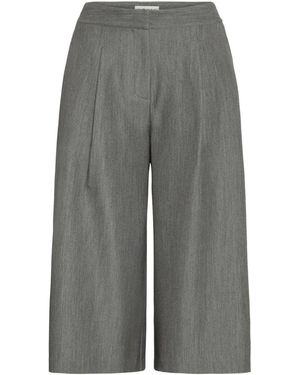 Ichi Wide Trousers - Gris