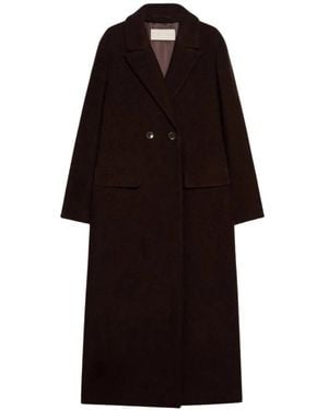 iBlues Double-Breasted Coats - Negro