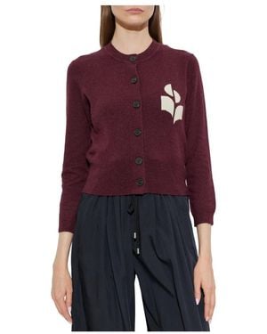 Isabel Marant Newton Cardigan - Lila