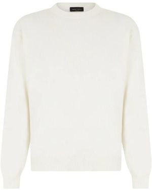 Roberto Collina Round-Neck Knitwear - White
