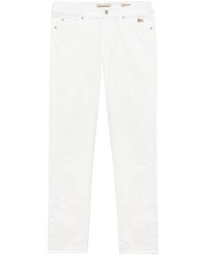 Roy Rogers Jeans ,Wit ,Katoen Slim Jeans