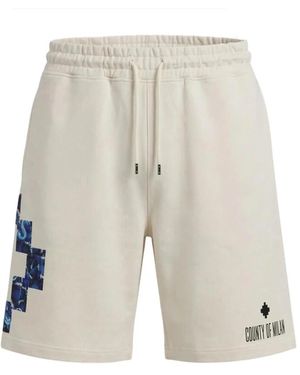 Marcelo Burlon Casual Shorts - Gris