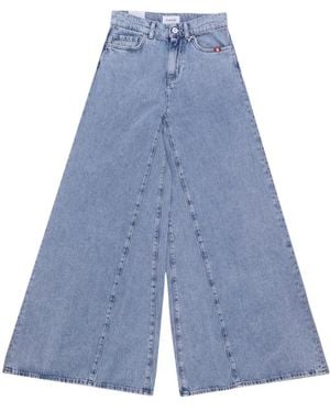 AMISH Wide Jeans - Blue