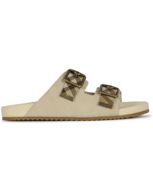 Burberry Sliders - Neutro