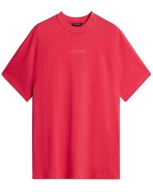 J.Lindeberg T-Shirts - Red