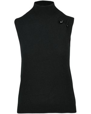 Alberta Ferretti Rollkragenpullover - Schwarz
