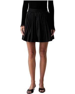 Twinset Short Skirts - Negro