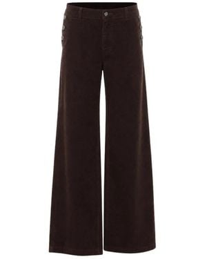 Liu Jo Wide Trousers - Marrón