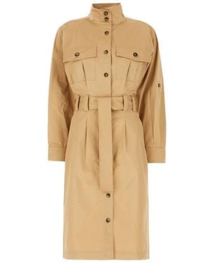 A.P.C. Trench Coats - Natural