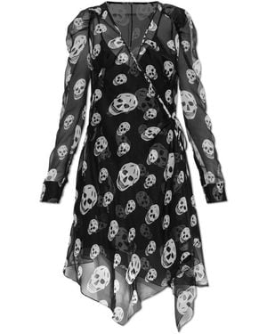 McQueen Short Dresses - Negro
