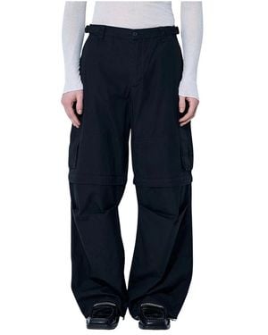 032c Wide Trousers - Blue