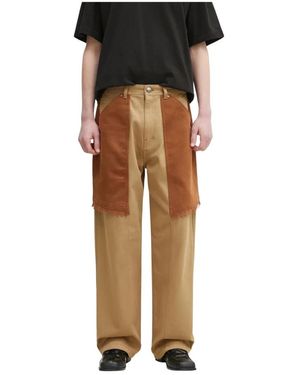 ANDERSSON BELL Cowboy Wrap Jeans - Bruin