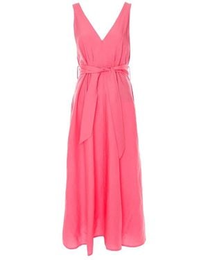 Closed Midi Dresses - Roze