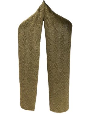 LU REN Accessoires ,Groen ,Kasjmier Esher Sjaal