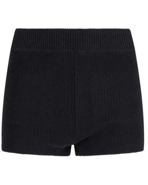 Ami Paris Short Shorts - Black