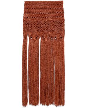 Alanui Maxi Skirts - Marrón