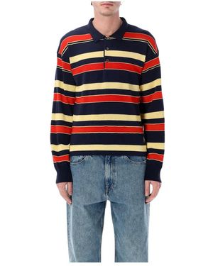 JW Anderson Round-Neck Knitwear - Blue