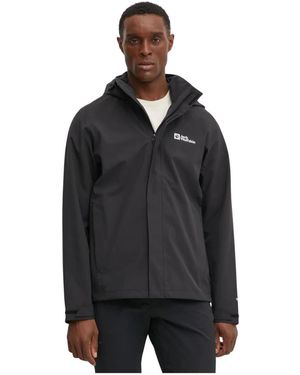 Jack Wolfskin Rain Proof Jackets - Negro