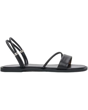 ESTRO Flat Sandals - Black