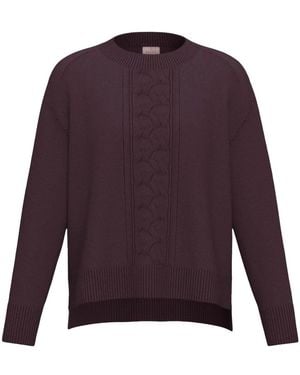 Marella Round-Neck Knitwear - Viola