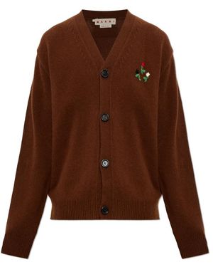 Marni Wollstrickjacke - Braun