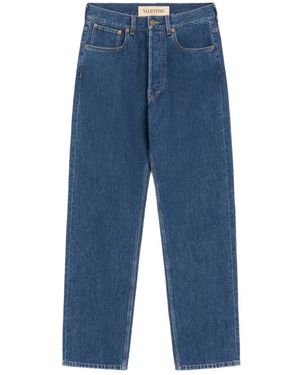 Valentino Straight Fit Jeans - Blue