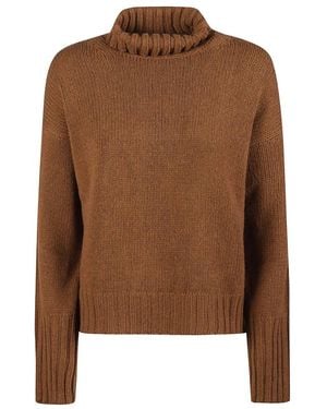 Aragona Rollkragenpullover - Braun
