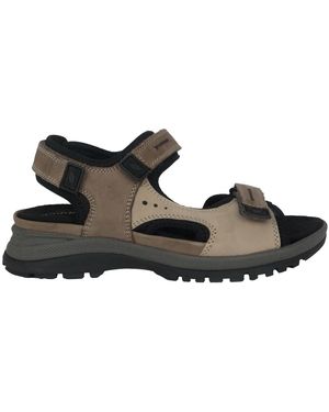 Waldläufer Flat Sandals - Marrón
