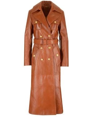 Chloé Trench Coats - Brown